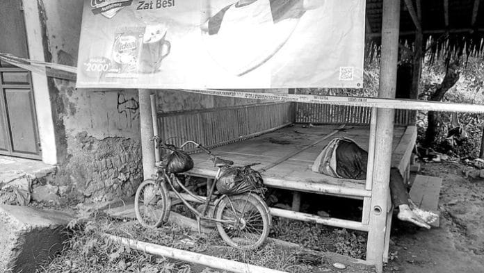 Diduga Idap TBC, Warga Lebak Tewas Bersimbah Darah di Gubuk