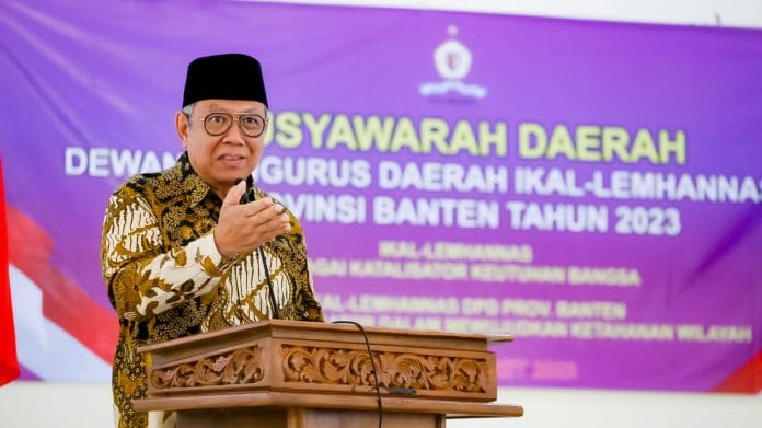 Musda DPD IKAL Banten, Benyamin Sampaikan Pentingnya Menjaga Nilai Pancasila
