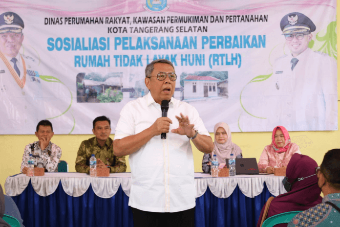 Pemkot Tangsel Bedah 43 Rumah di Kecamatan Ciputat Timut