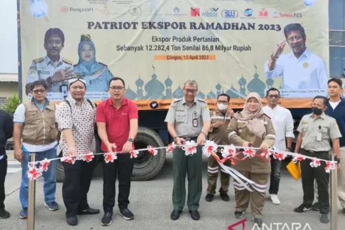 Patriot Ekspor, Karantina Cilegon Lepas Komoditas Asal Banten Senilai 86,6 Miliar Rupiah