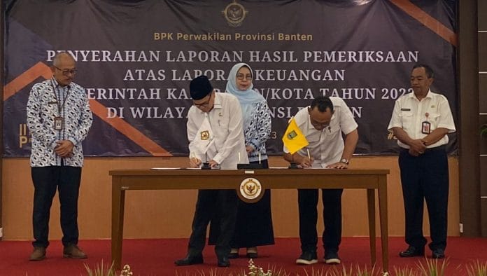 Pemkot Cilegon Kembali Raih WTP 10 Kali Berturut-Turut
