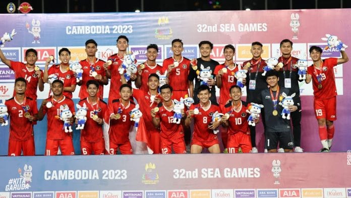 Indonesia Libas Thailand 5-2 di Final SEA Games 2023