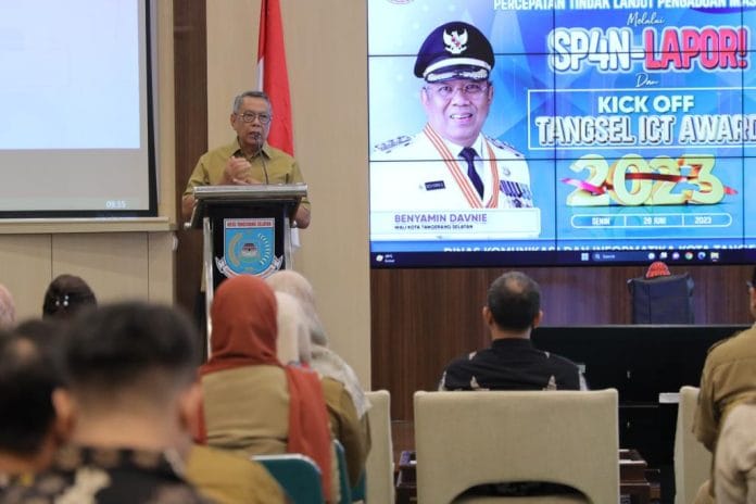 Dukung Karya Pelaku IT, Benyamin Launching Ajang Tangsel ICT Award 2023