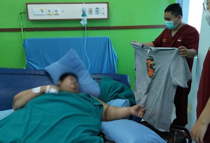 RSUD Kota Tangerang Kerahkan 10 Dokter Spesialis Tangani Pria Berbobot 300 Kg