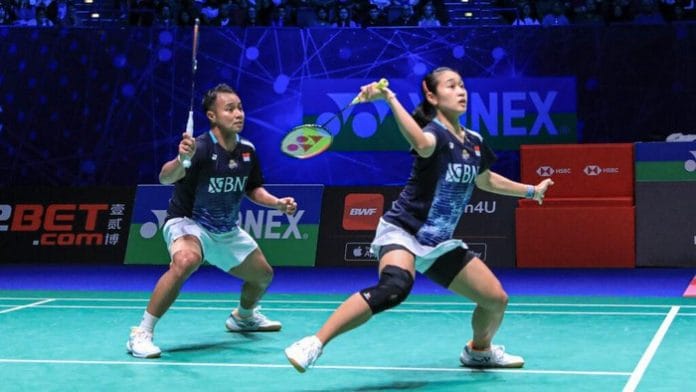 Nyaris Kalah, Rehan/Lisa Comeback Tumbangkan Ganda Malaysia di ndonesia Open 2023