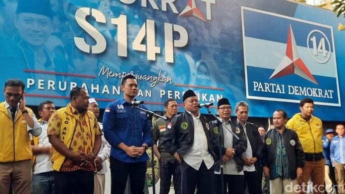 Relawan 'Kuning Ijo Biru' Dukung AHY Jadi Cawapres Anies di Pilpres 2024