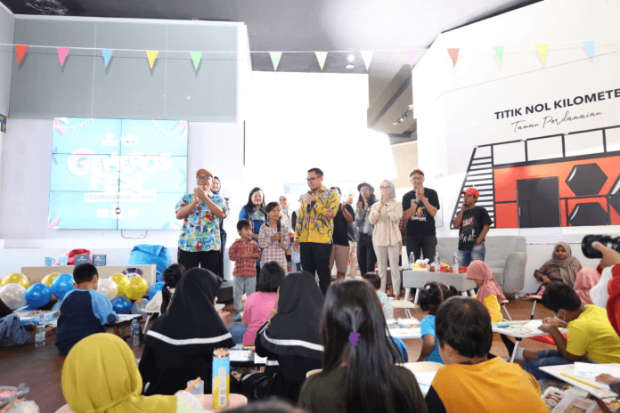 Hadiri Generos Fest, Pilar : Perbanyak Kegiatan untuk Kembangkan Kreativitas Anak