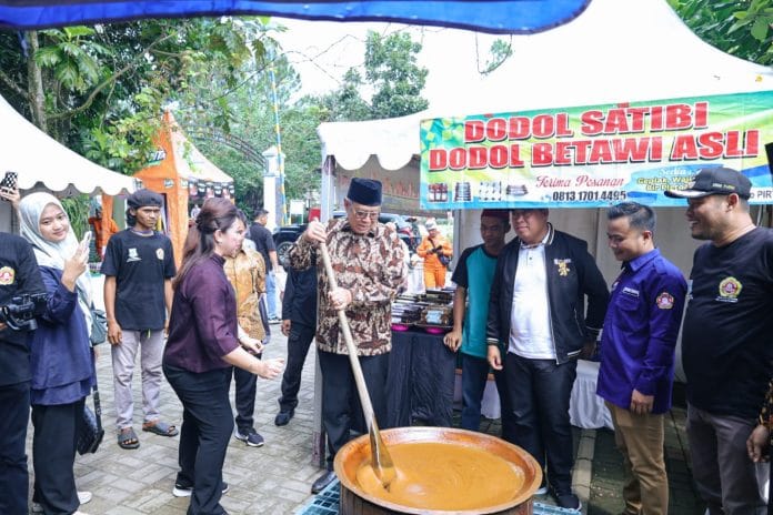 Buka Festival Bedug di Situ Parigi, Benyamin Ajak Lestarikan Budaya