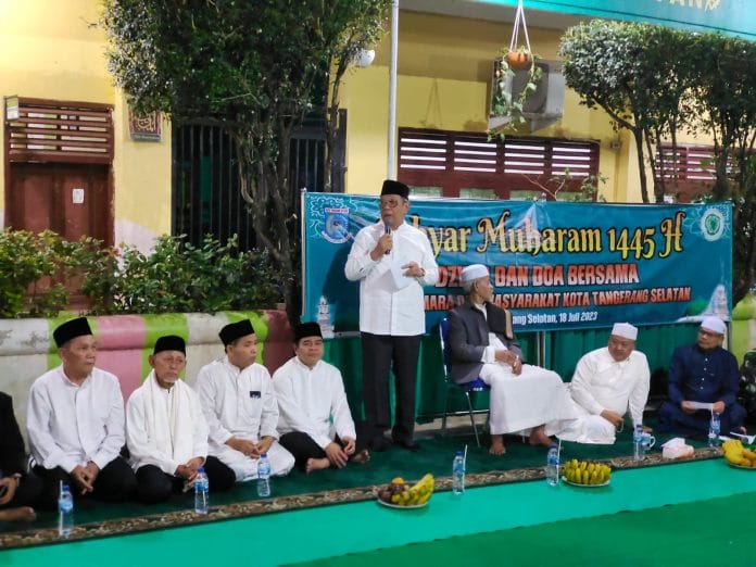 Hadiri Gebyar Muharram 1445 H, Wali Kota Benyamin Diminta Jamaah Lanjutkan Bangun Tangsel