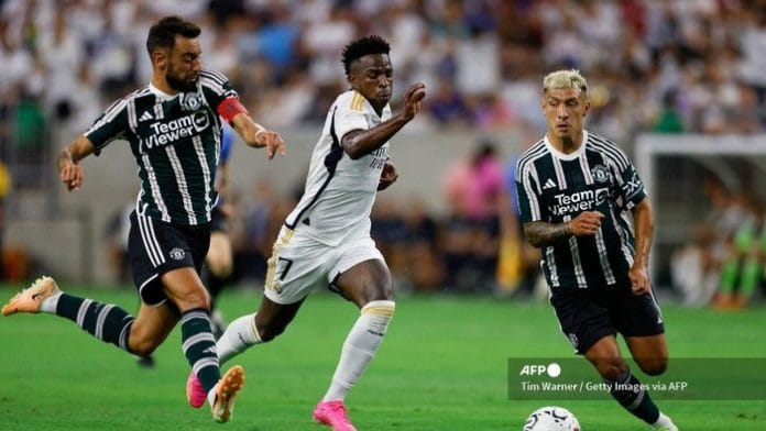 Hasil Uji Coba: Real Madrid Kalahkan MU 2-0