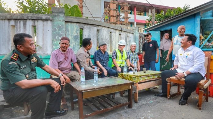 Warga Sambut Baik Pembangunan Turap Sisi Kali Ciputat oleh Pemkot Tangsel