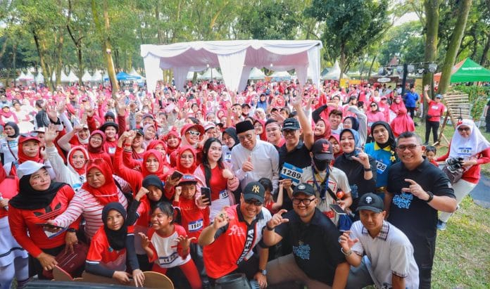 Dihadiri Wali Kota Benyamin, Fun Walk Wajib Pajak Berlangsung Meriah