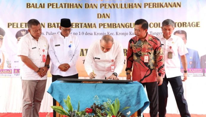 Bupati Zaki Resmikan Balai Pelatihan dan Penyuluhan Perikanan Kabupaten Tangerang