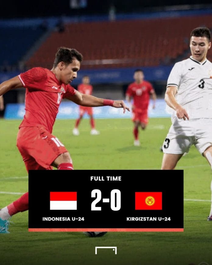 Menang 2-0, Skuad Garuda Nyalakan Asa ke 16 Besar Asian Games