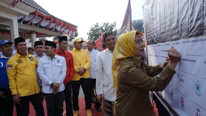 Hadiri Kirab Pemilu, Bupati Serang Dorong Peningkatan Partisipasi Pemilih