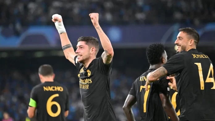 Hasil Liga Champions, Real Madrid Menang 3-2 Atas Napoli