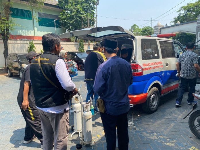 Dinkes Kota Tangerang Maksimalkan Supply Oksigen dan Masker ke TPA Rawa Kucing