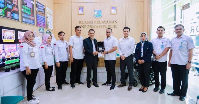 Terima Tim Monev Komisi Informasi Banten, Pilar Yakin Tangsel Raih Kembali Badan Publik Informatif