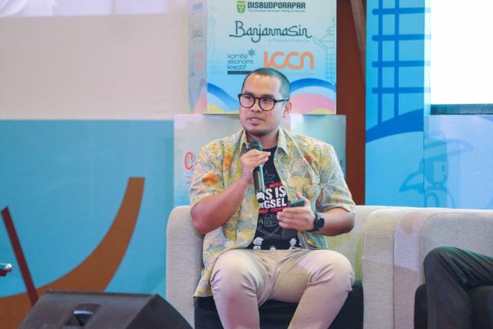 Punya Komitmen Tinggi Kembangkan Ekraf, Pilar Didapuk Jadi Pembicara ICCN di Banjarmasin