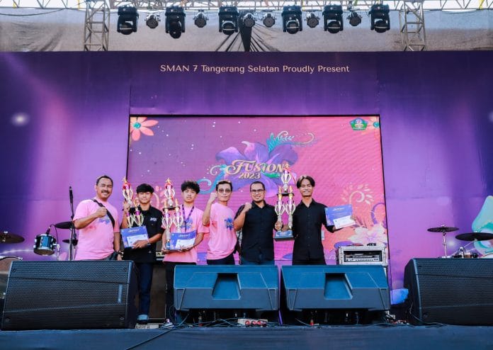 Tutup Gelaran Fusion 2023, Pilar Puji Kreativitas Siswa-Siswi SMA N 7 Tangsel