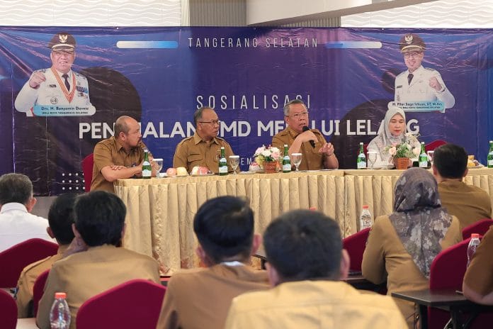 Pesan Benyamin di Sosialisasi Penjualan BMD Melalui Lelang, Patuhi Peraturan Perundang-undangan