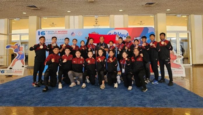 Indonesia Sabet Emas di Kejuaraan Dunia Wushu 2023