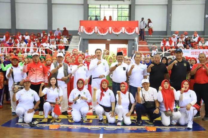 Dispora Kota Tangerang Gelar Lomba Senam Jantung Sehat Tangerang Open 2023