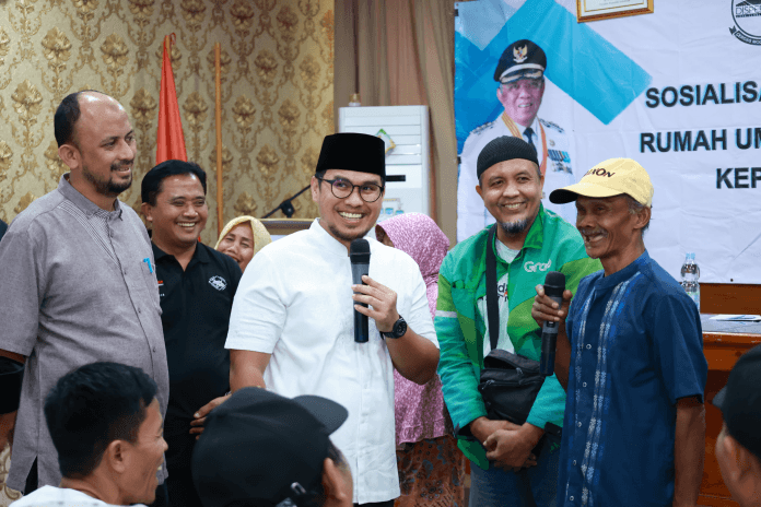 Bedah Rumah Menyentuh 7 Kecamatan, Pilar: di Pamulang 65 Unit Rumah Diperbaiki