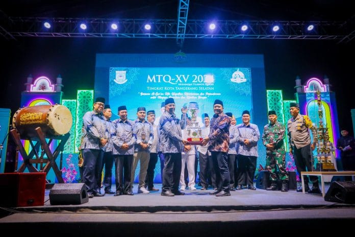 Walikota Benyamin Buka MTQ ke-XV Tingkat Tangsel, Upaya Membumikan Al-Qur'an
