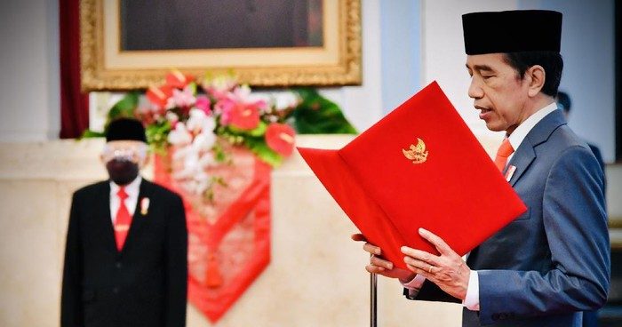 Jokowi Lantik 2 Menteri Hari Ini, Hadi Tjahjanto Menko Polhukam-AHY Menteri ATR
