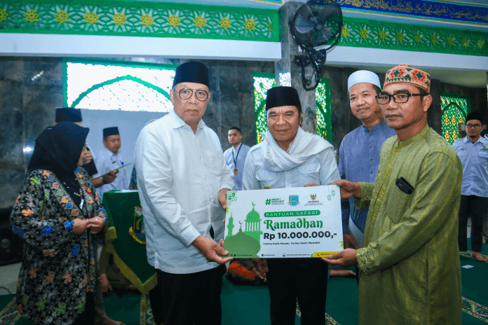 Bersama PJ Gubernur Banten, Benyamin Lanjutkan Safari Ramadan di Serpong