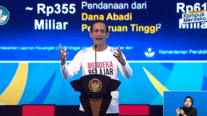 Mendikbudristek Klaim 75 Persen Sekolah Sudah Implementasikan Kurikulum Merdeka