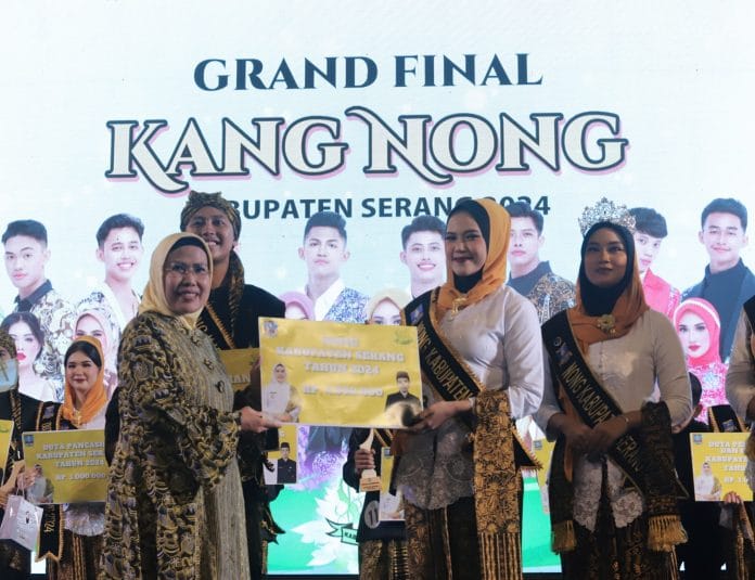 Azizan-Yulli Terpilih Jadi Kang Nong Kabupaten Serang 2024