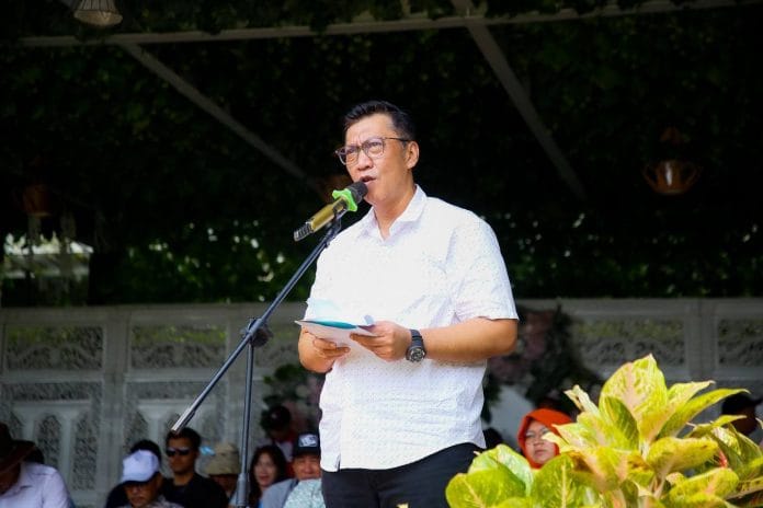 Hadiri Peringatan Hari Buruh, Bambang Sekda Tangsel Ajak Serikat Buruh dan Pengusaha Ciptakan Iklim Usaha Yang Kondusif