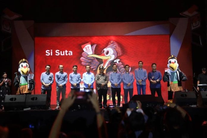 KPU Kota Tangerang Resmi Launching Tagline, Jingle dan Maskot Pilkada 2024