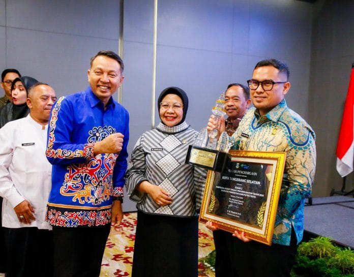 Pemkot Tangsel Raih Penghargaan Paritrana Award Tingkat Provinsi