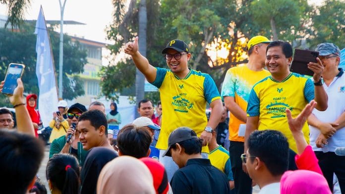 Road to Tangsel Marathon Berlanjut, Pilar Lepas Peserta di Kecamatan Pamulang