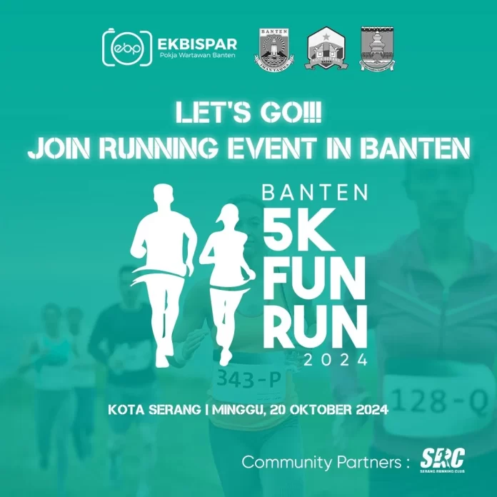 Sambut HUT Ke-24 Banten, Ekbispar Gelar Banten 5K Fun Run 2024