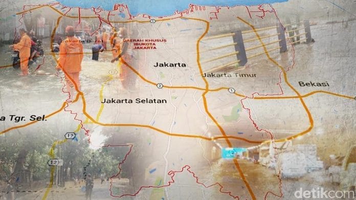 1.179 Warga Jakbar Ngungsi di 3 Titik Akibat Banjir