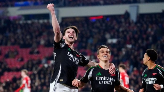Hasil 16 Besar Liga Champions: Arsenal Torehkan Rekor Bantai PSV 7-0
