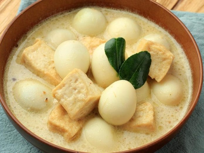 Resep Opor Tahu dan Telur Puyuh, Lauk Ketupat yang Gurih Mantap