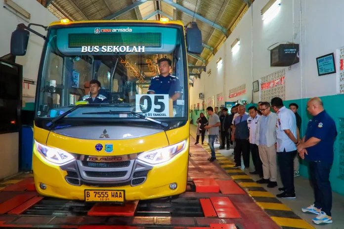 Pemkot Tangsel Tambah Bus Sekolah Gratis Jadi 10 Unit, 2 Bus untuk Anak Berkebutuhan Khusus