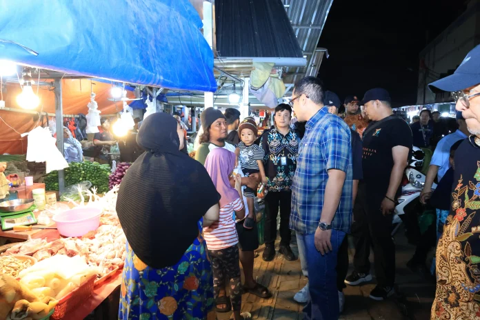 Wakil Walikota Pilar Sidak Pasar Ciputat untuk Pastikan Penertiban Berjalan Permanen