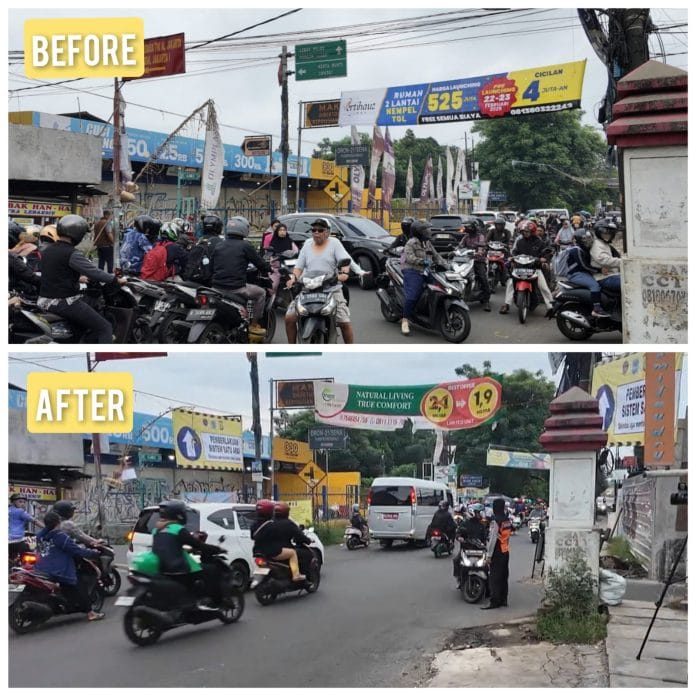 Penerapan Sistem Satu Arah Berhasil, Warga Apresiasi Dishub Tangsel