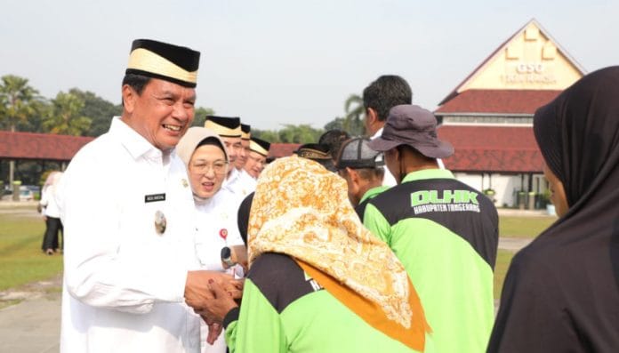 Bupati Tangerang : Apel dan Halal Bihalal Momen Refleksi dan Komitmen Tingkatkan Pelayanan Publik