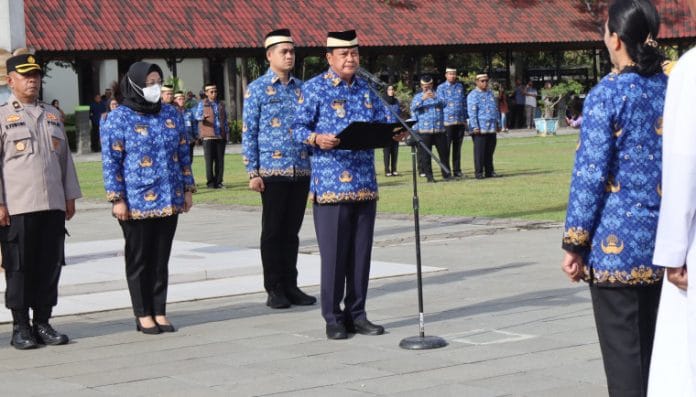 Lantik 1.694 ASN, Bupati Tangerang : Jaga Ucapan dan Perilaku selaku Aparatur
