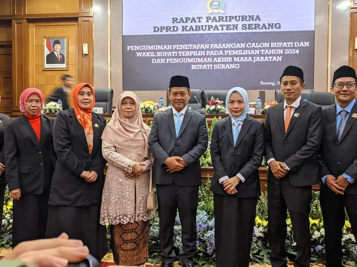 Bupati dan Wakil Bupati Kabupaten Serang Terpilih Akan Dilantik Besok