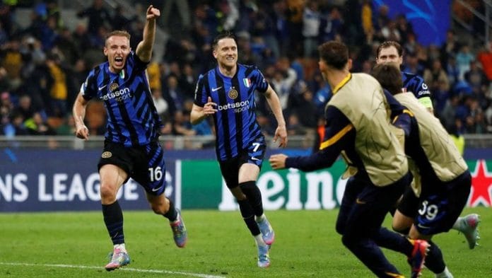 Inter Berhasil ke Final Liga Champions Usai Kalahkan Barcelona 4-3