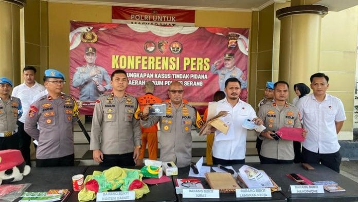 Polres Serang Berhasil Tangkap 3 Calo Tenaga Kerja yang Menipu Ratusan Orang