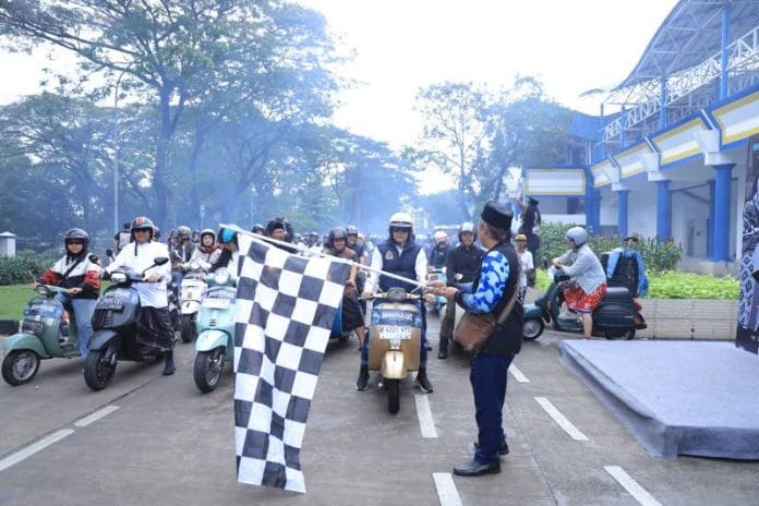 Ratusan Scooterist Turut Ramaikan Festival Al-A’zhom ke-12